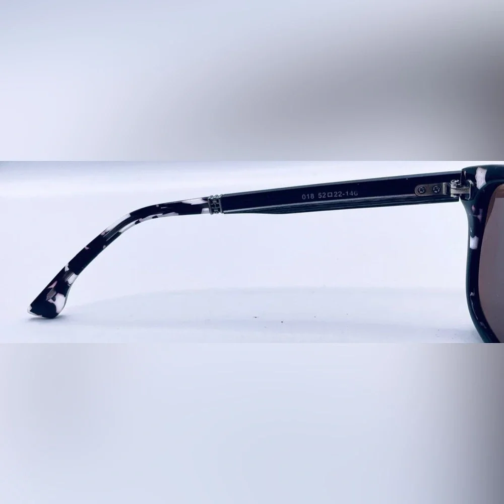 018 Black Oval Sunglasses Frames Only - Picture 8 of 8